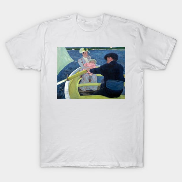 Mary Cassatt The Boating Party T-Shirt by pdpress